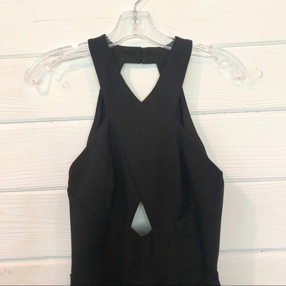 BCBGMAXAZRIA Salome Cutout Halter Gown Dress NWT - Picture 10 of 16